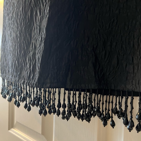 GANNI Bead-Embellished Jacquard Recycled Polyester-Blend Midi Skirt - Picture 8 of 14